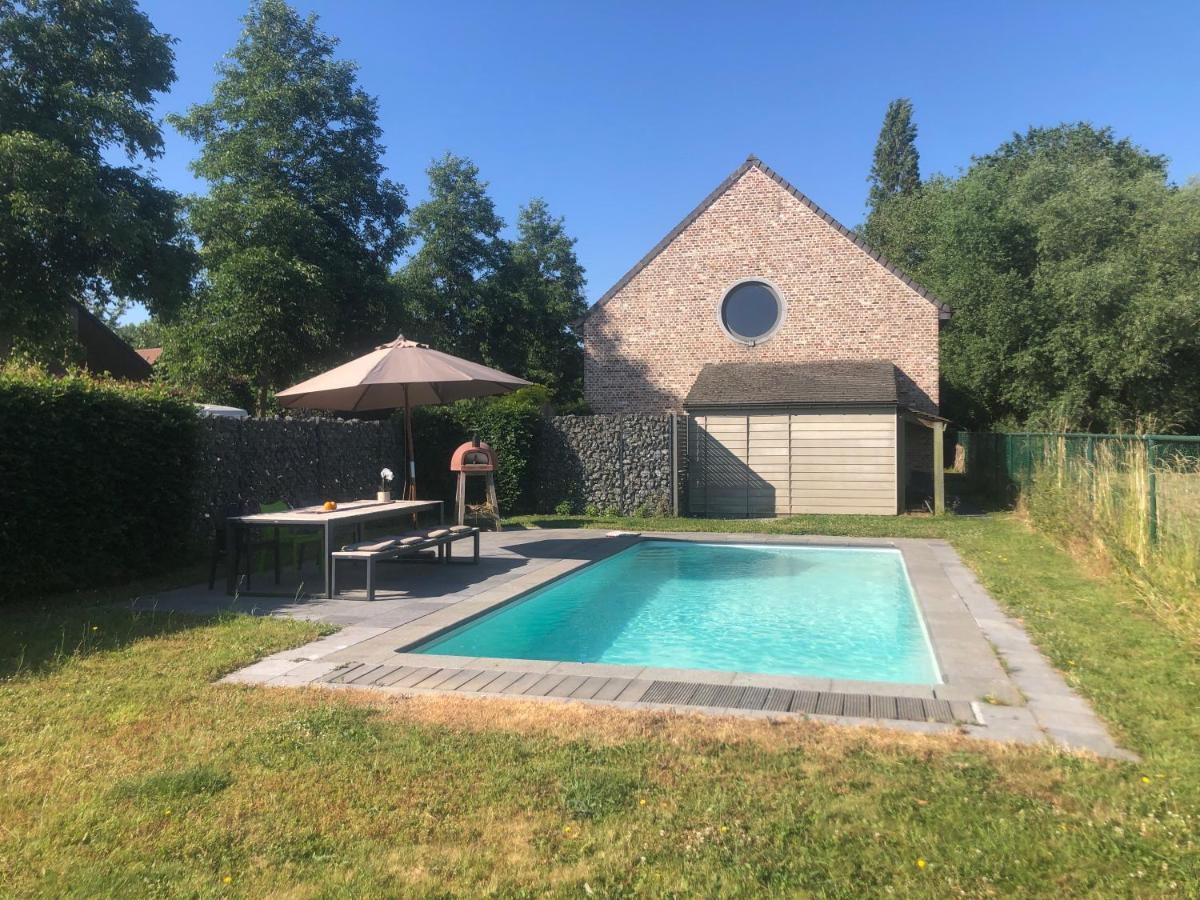 Landelijke Villa Met Zwembad En Gezellige Openhaard Zemst Eksteriør billede