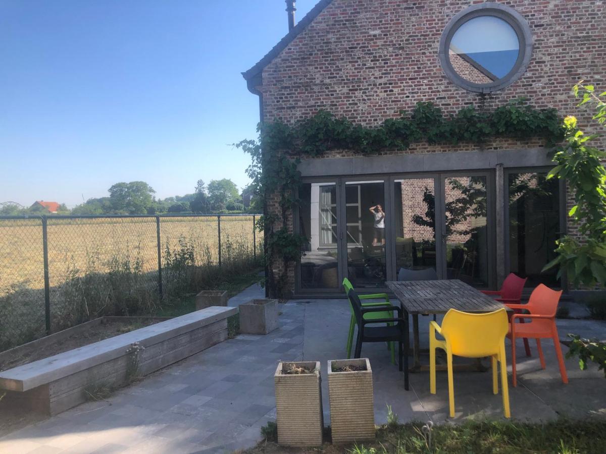 Landelijke Villa Met Zwembad En Gezellige Openhaard Zemst Eksteriør billede